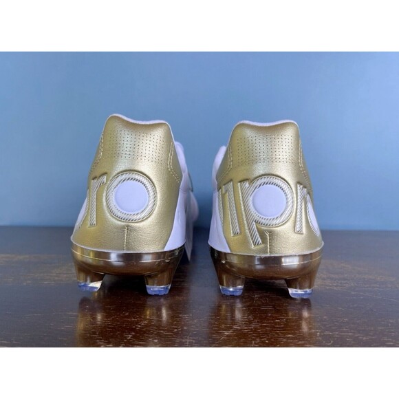 Adidas 11PRO FG TK Toni Kroos White/Gold Soccer Cleats Men's Size 10.5 JH6410 - Picture 9 of 14